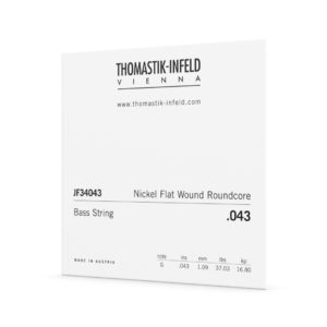 Jazz Flatwound E-Bass Guitar JF34043