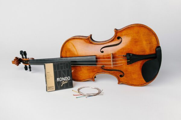 【新品】RONDO GOLD ビオラ弦セット RG200 Thomastik Rondo Gold Viola RG200 - Thomastik-Infeld